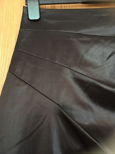 RI Satin Pencil Skirt 12  with Booty Panel