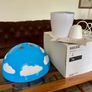 Vintage Blue IKEA Skojig Cloud Lamp Pendant Light BNIB Image 6