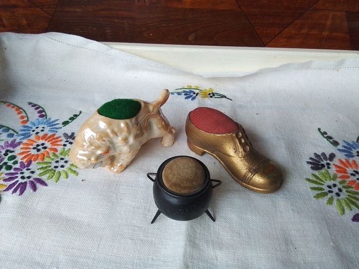 Three Miniature Pin Cushions