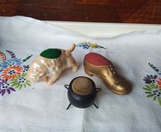 Three Miniature Pin Cushions