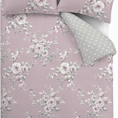 Canterbury Easy Care, Heather, Uk Double Duvet Set Multiple Sizes Available (free Postage)