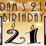 21st Birthday party Banner personalised with photos Image 7