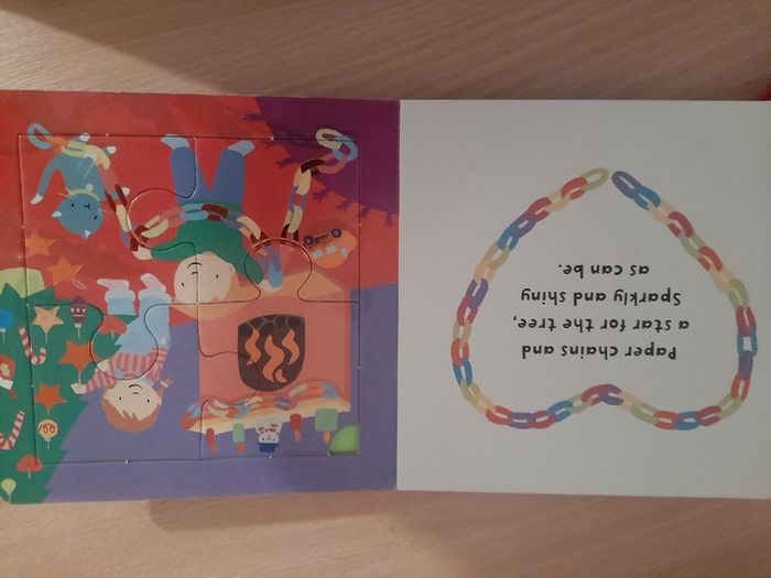 My Christmas 4 piece puzzle book