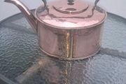 old  copper brass kettle