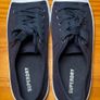 Superdry Ladies Low Navy Canvas Shoes UK6 EUR39 Image 7