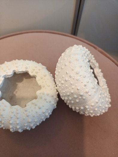 2 x Sea themed T light candle holders from Carraig Donn