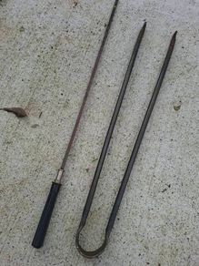 Vintage fire side bits