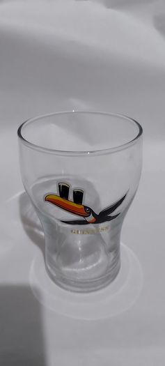 guinness glass with toucan,see pictures for condition good,,