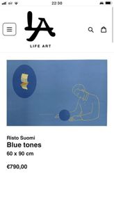 Original signed print by Finnish artist