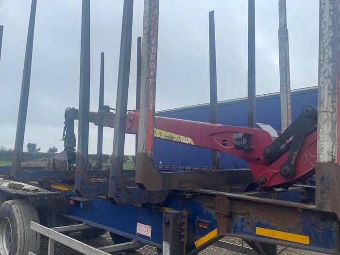 Tajfun liv 120 k crane with Cab