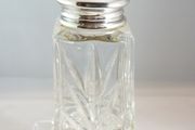 Antique Sterling Silver Topped Sugar Shaker/Sifter, London 1915, Henry Hobson &amp; Sons