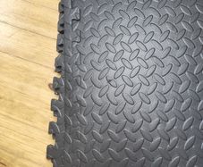 Home Gym Floor Mats (8 Pack) + Cardio & Conditioning Fitness Set
