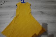 M&amp;S mustard color dress size 11-12 years
