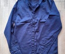 NEXT Signature navy shirt age 12