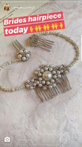 bridal hair jewellery