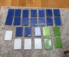 (24) Empty case covers. PS2 Xbox 360 Wii