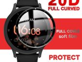 20D Screen Protector for Ticwatch GTA  Smart Watch Full Cover Curved Anti-scratch Soft Protective Film Not Glass