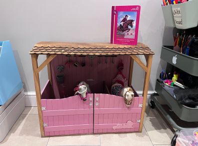 Our Generation Horses Saddle Up Stables Horse Barn & Accessories Playset