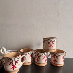 Nicholas Mosse mugs snd creamer jug