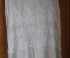 Vintage lace dress.