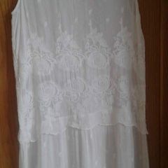 Vintage lace dress.