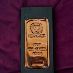 Germania Mint 1kg Copper Bar .999 Fine Copper Collectible Bullion