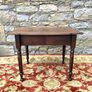 Early Victorian Mahogany Side Table. Image 9