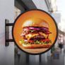Outdoor Round Double Sided LED Display Sign P2.5 Image 4