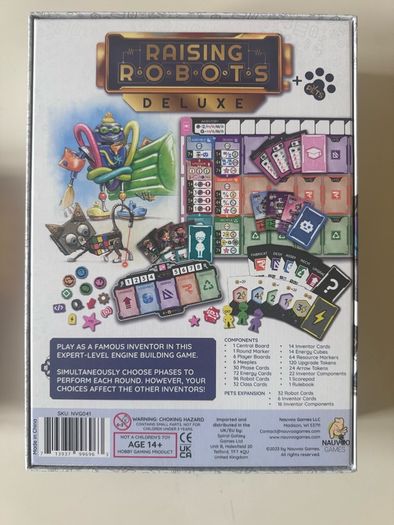 Raising Robots Kickstarter All-In Deluxe Edition Board Game