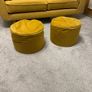 Yellow Pouffe Image 2