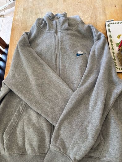 Grey Nike hoodie size XXL