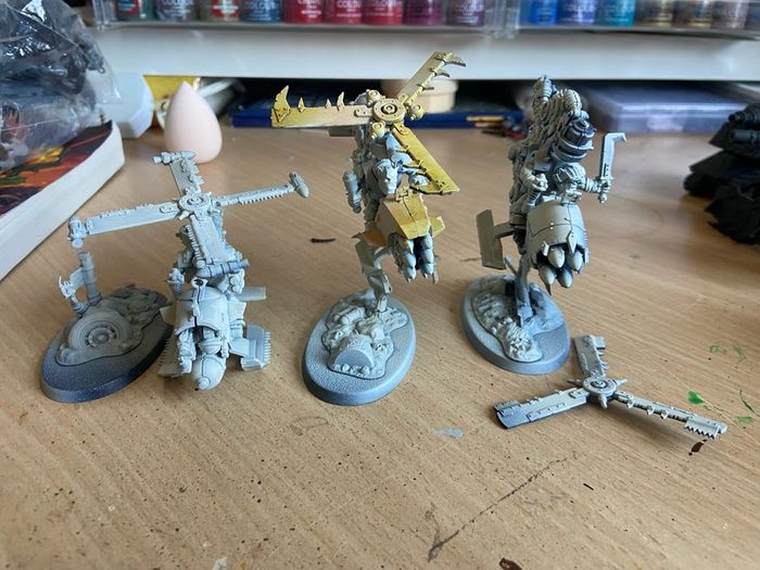 Warhammer 40k Ork Deffkoptas x 3