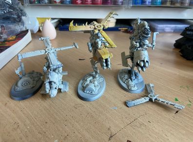 Warhammer 40k Ork Deffkoptas x 3