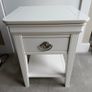 Pair of EZ Living White Bedside Lockers / Nightstands Image 2