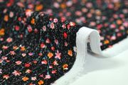 3 meters of viscose and lurex fabric