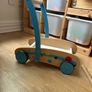 Toddler wooden trolley/walker Image 2