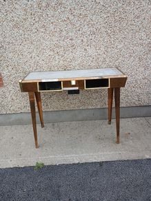 brass table