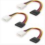 sata power cable  6 euro each 4 pin molex to sata power. Cable de extension SATA  PC HDD DVD SSD Image 10