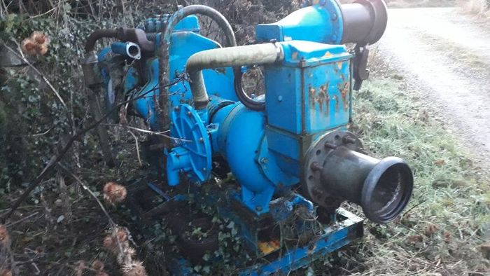 Flood pump and hose