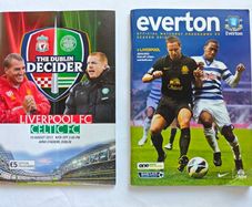 2 Liverpool FC Programmes The Dublin Decider 2013 Aviva  Everton v Liverpool Derby 2012