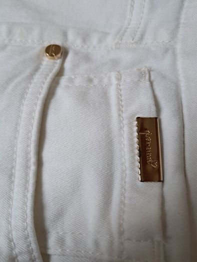 Per una winter white bootleg jeans