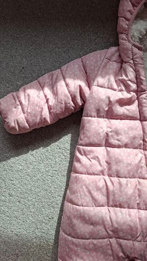 Pink Girls Snowsuit