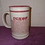 Las Vegas Excalibur Casino Mug Vintage Stoneware Image 2
