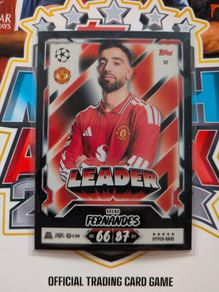 Bruno Fernandes Leader Hyper-Rare Topps Match Attax 20th Anniversary 2026/27