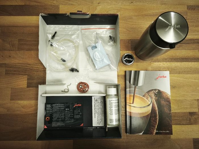 Jura ENA Micro 9 full automatic bean-to-cup espresso machine (works but can use some TLC)