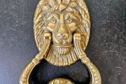Solid Brass Lion Door Knocker