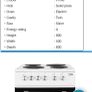 Brand New Beko White Cooker Image 4