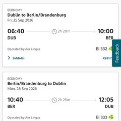 Berlin Marathon Flights