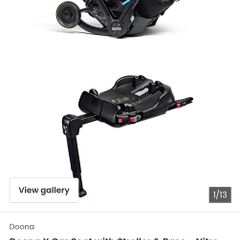 Doona X Carseat Stroller & ISOFIX base