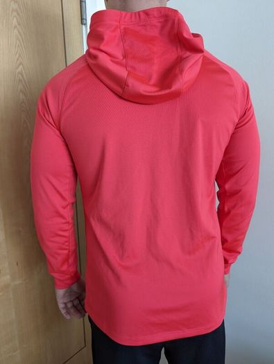 hooded men , Original Liverpool Strike Tracksuit With Hood - Red MEN jacket M hoodie